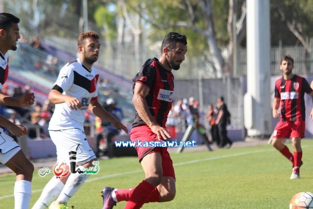 فيديو : الحسم النهائي ينتقل الى ارض الناصرة يوم الثلاثاء بعد التعادل 1-1 واكثر من 4500 مشجع ساند الفريق القسماوي 